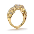 Bild in Galerie-Betrachter laden, D Flawless Diamond Ring set in 18K Yellow Gold
