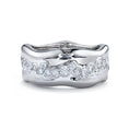 Bild in Galerie-Betrachter laden, D Flawless Diamond Ring set in 18K White Gold
