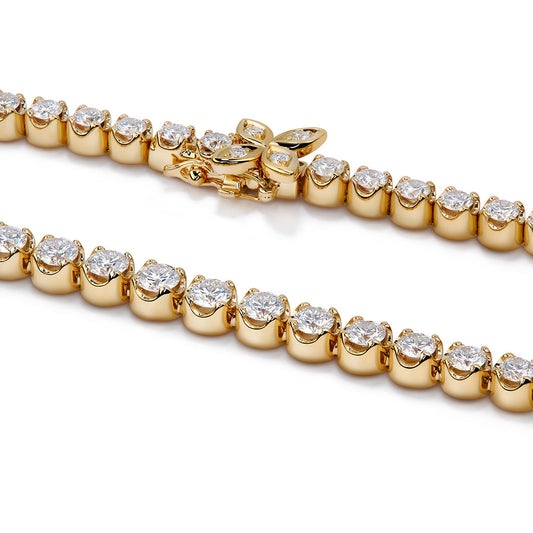 The Only D Flawless D Flawless Diamond Necklace set in 18K Yellow Gold