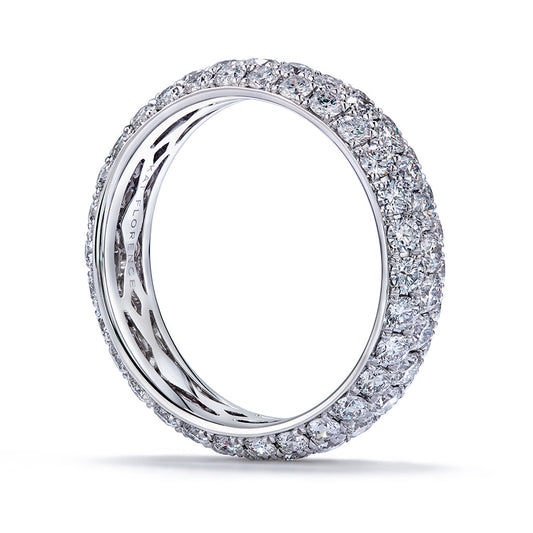 The Sunshine D Flawless Diamond Ring set in 18K White Gold